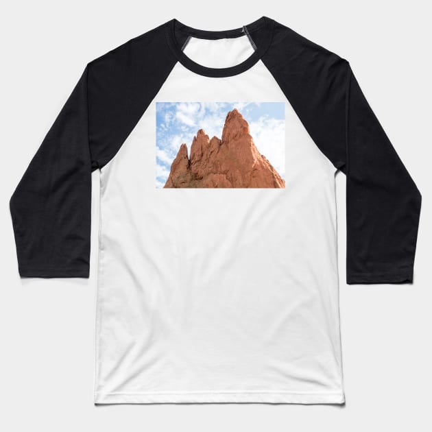 Garden of the Gods Baseball T-Shirt by Jacquelie